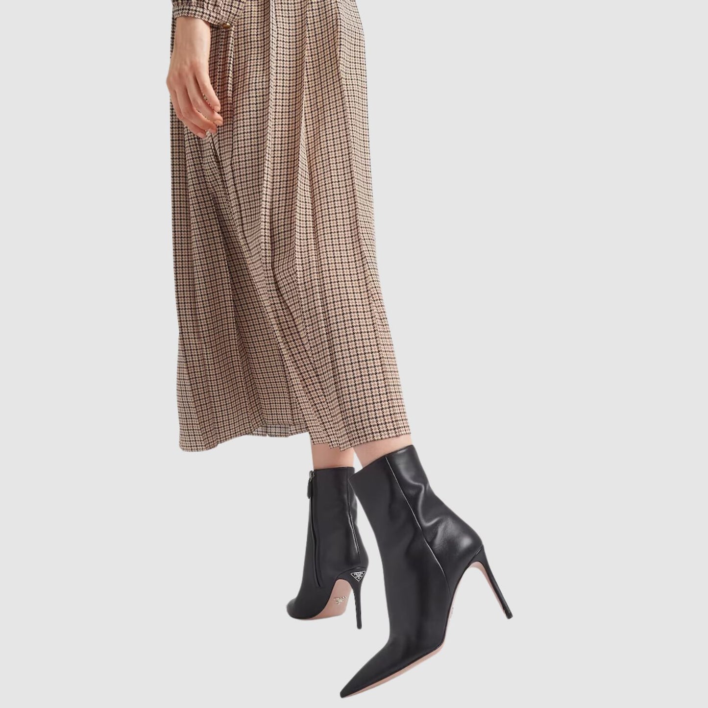 Prada Nappa leather booties