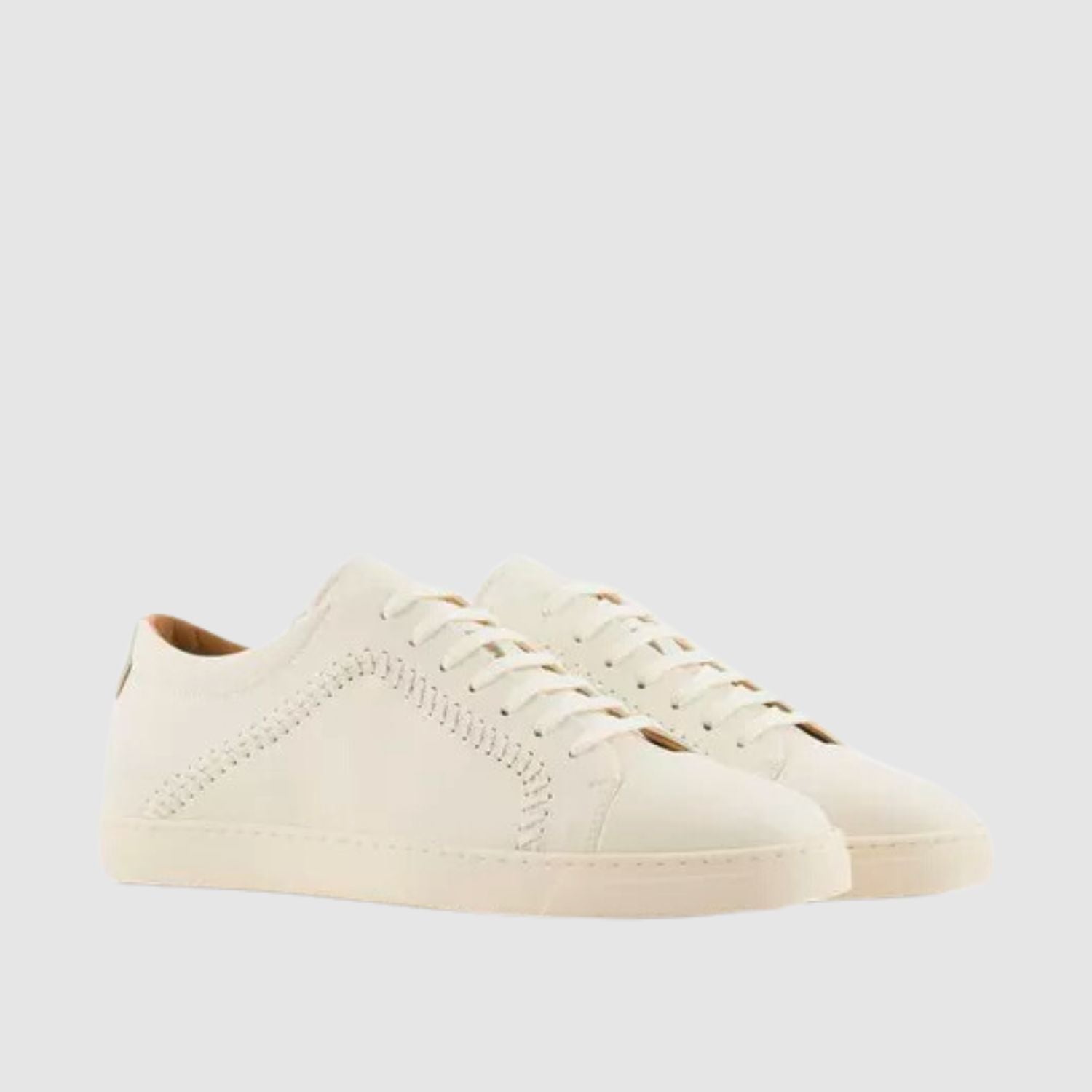 Giorgio Armani Nappa-Leather Sneakers_GIOM243015