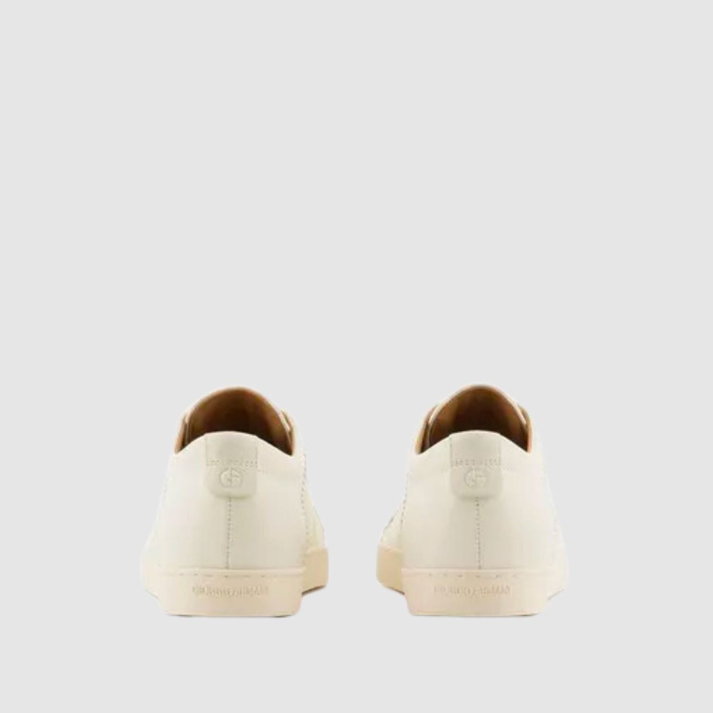 Giorgio Armani Nappa-Leather Sneakers_GIOM243015