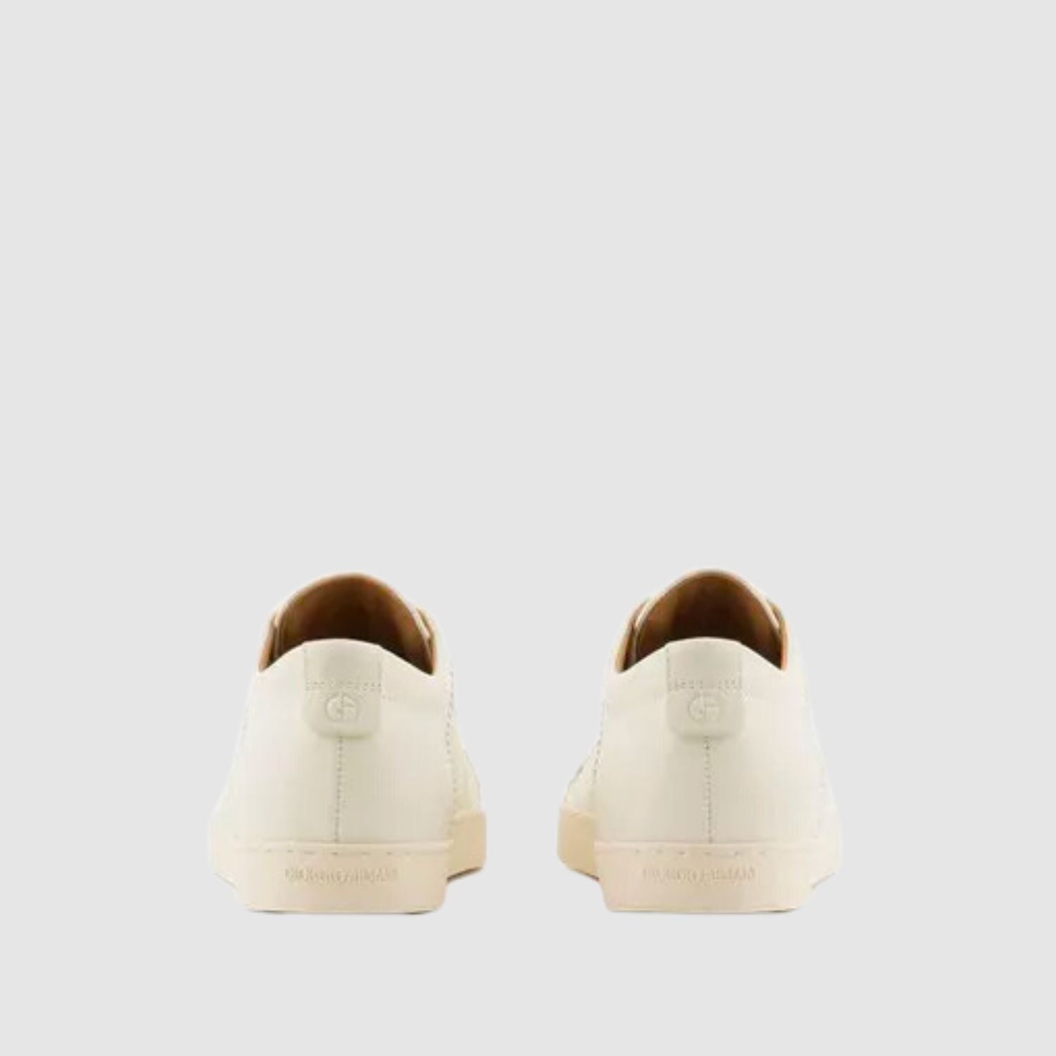Giorgio Armani Nappa-Leather Sneakers_GIOM243015