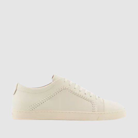 Giorgio Armani Nappa-Leather Sneakers_GIOM243015
