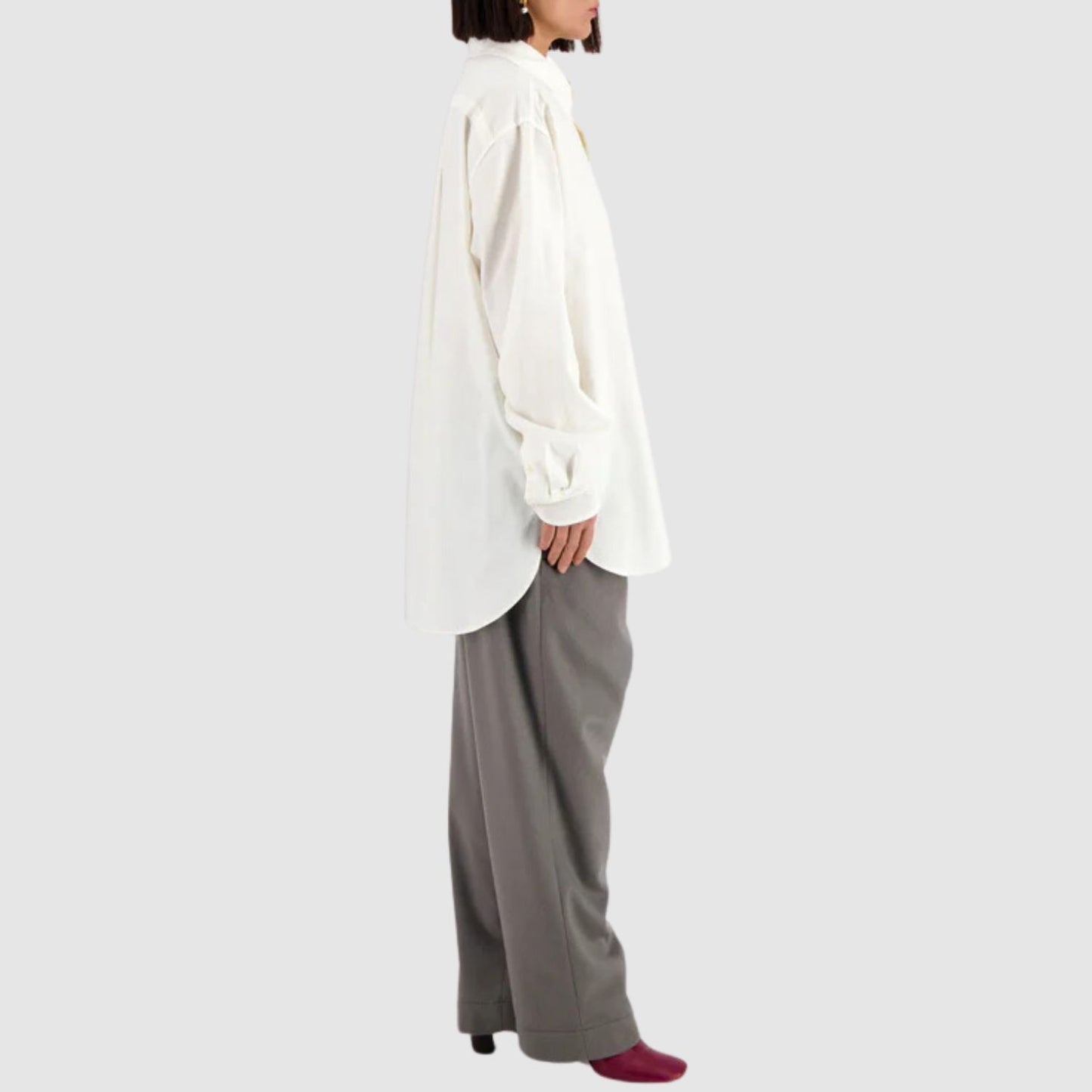 Meta Campania Collective Pablo Exaggerated Unlined Shirt_METW245005