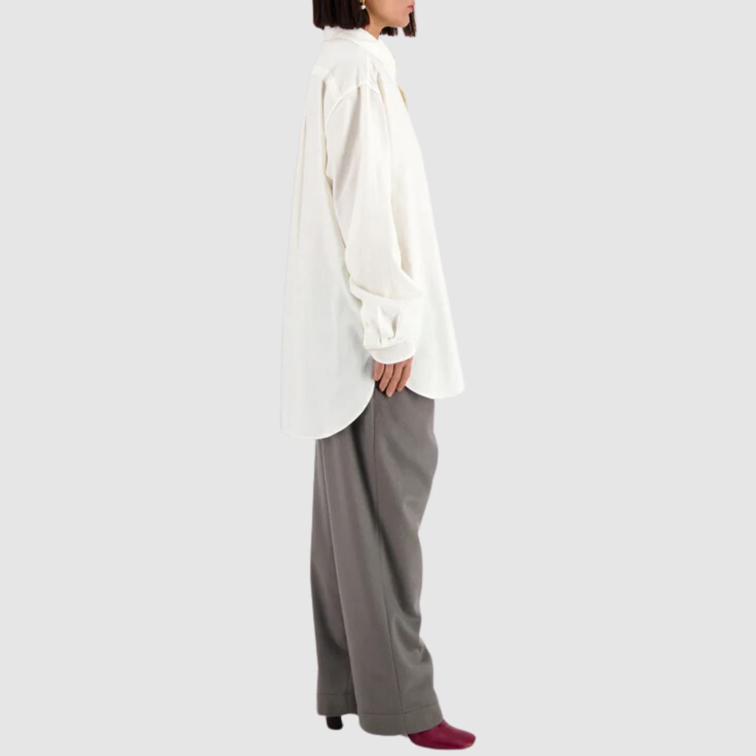 Meta Campania Collective Pablo Exaggerated Unlined Shirt_METW245005