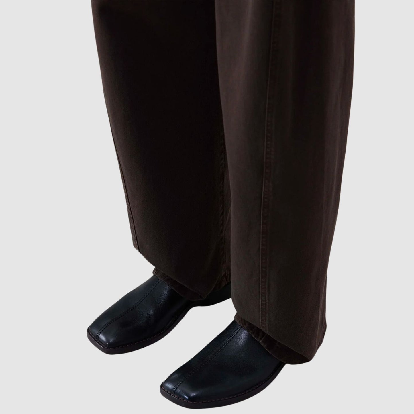 LEMAIRE Piped Zipped Boots In Black