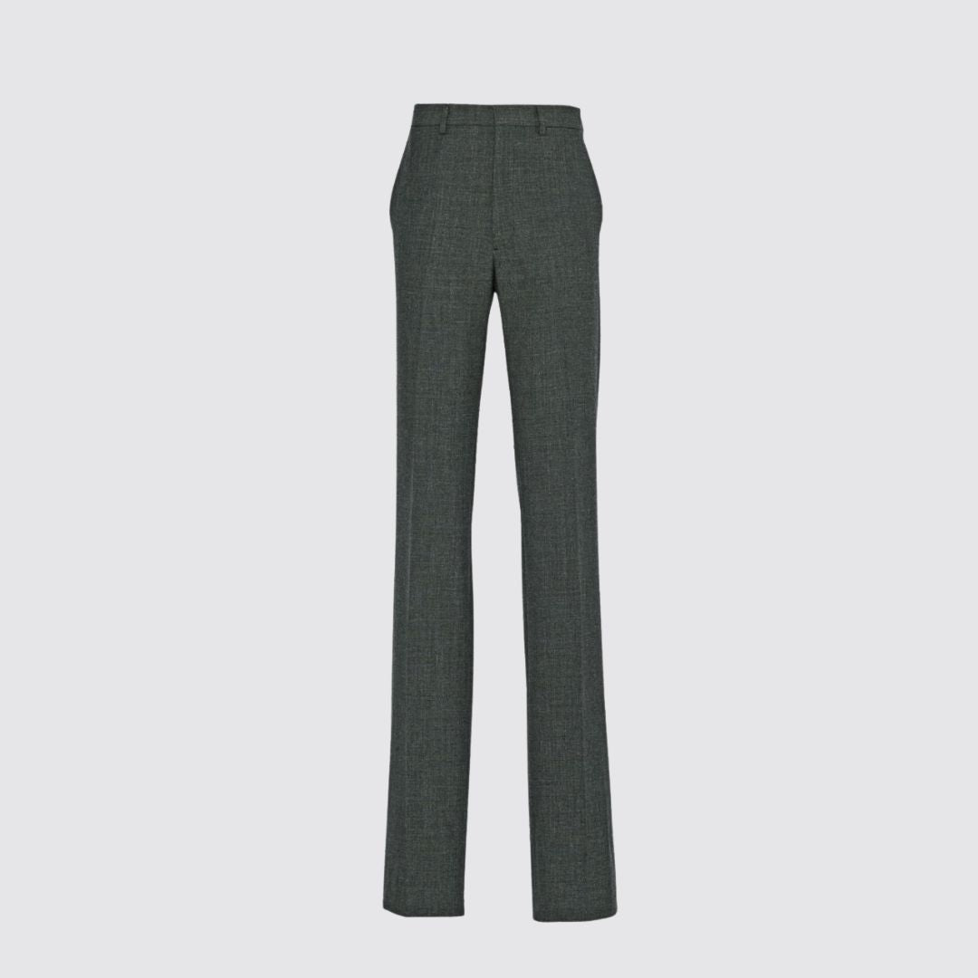 Prada Wool Pants in Gray