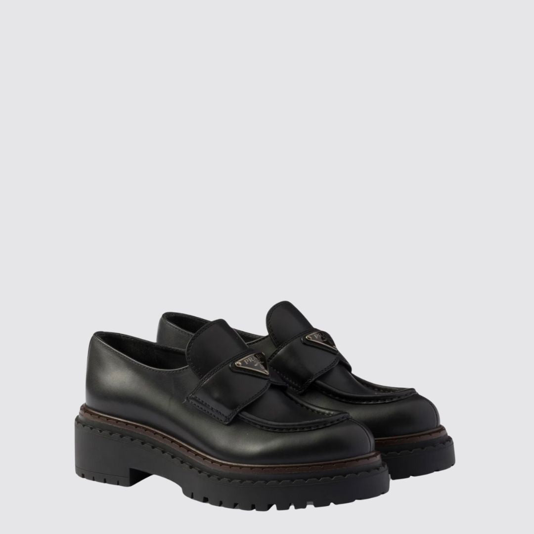 Prada Leather Loafers