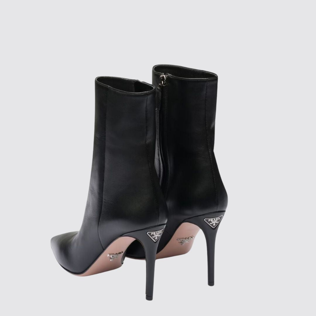 Prada Nappa leather booties