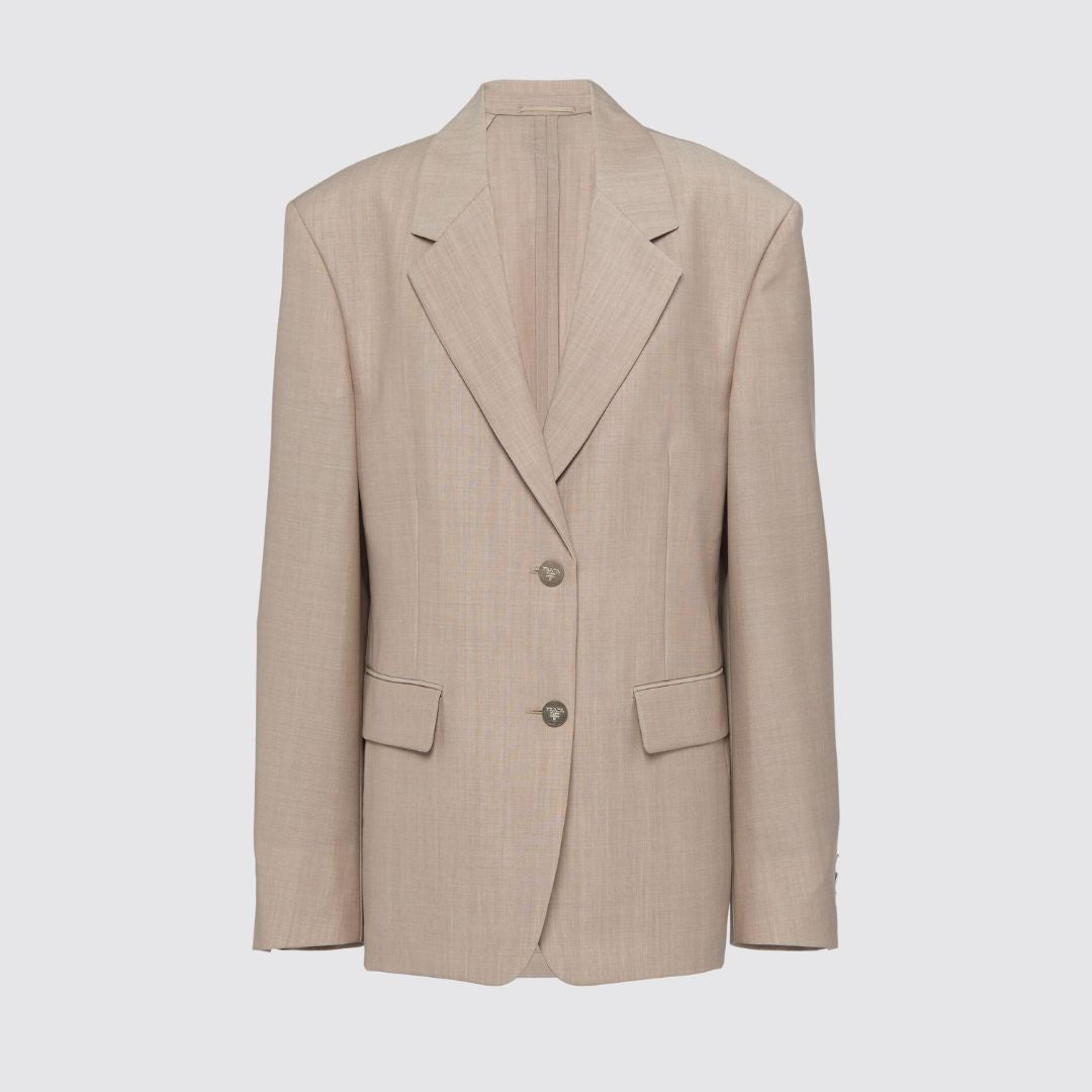 Prada | Mohair Suit Jacket Front View