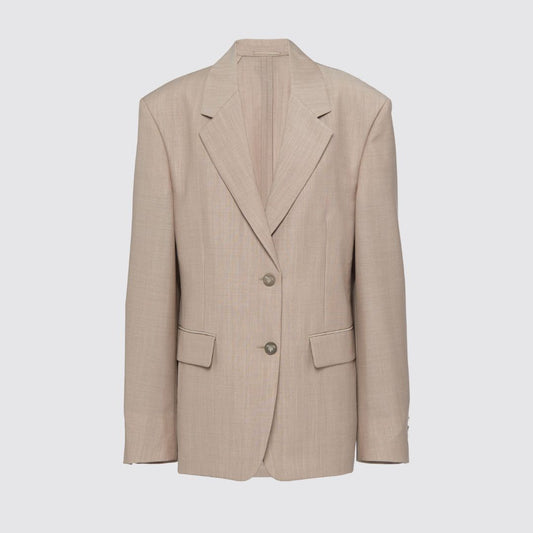 Prada | Mohair Suit Jacket Front View