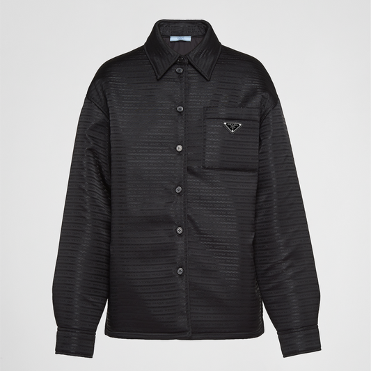 Prada Nylon Prada Logo Shirt View 1