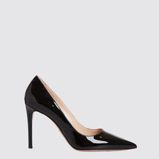Prada Black Vernice Patent Leather Pumps
