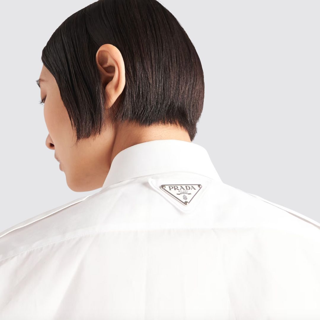 Prada | Poplin Shirt Close Up