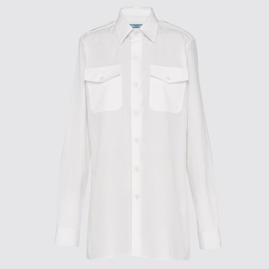 Prada | Poplin Shirt Front View