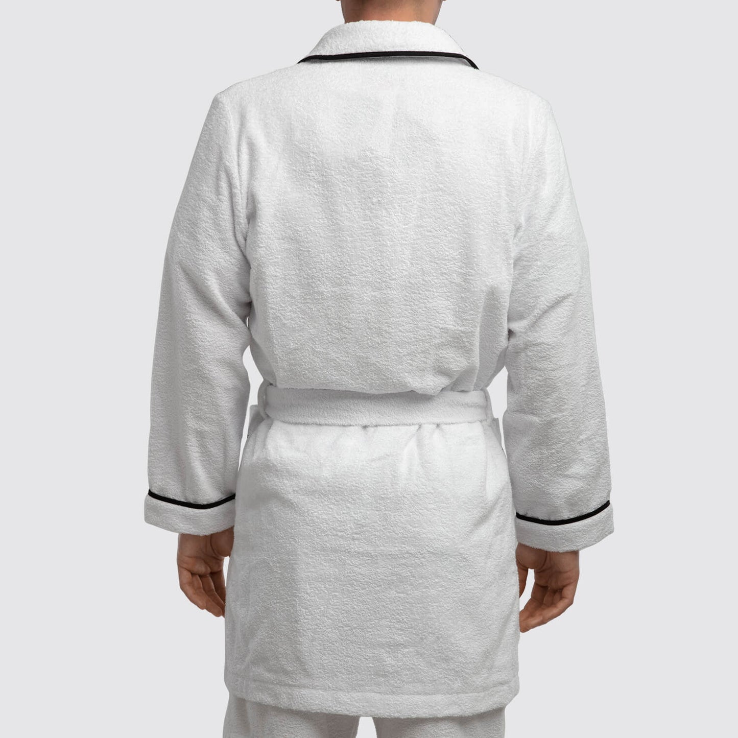 Prada White Terry Logo Robe View 3
