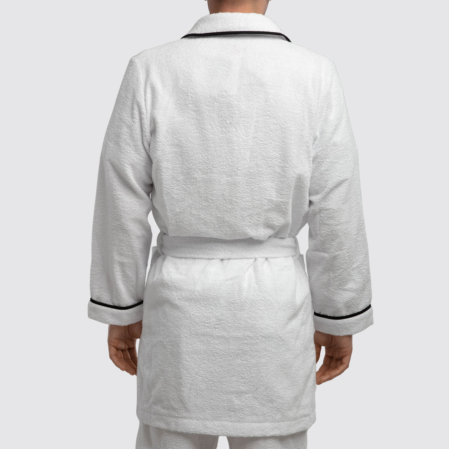 Prada White Terry Logo Robe View 3