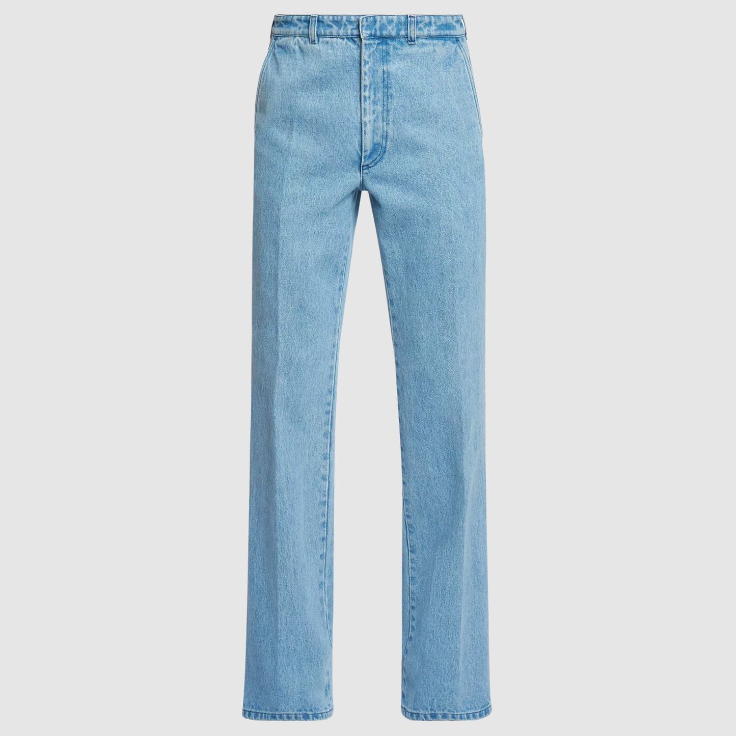 Dries Van Noten Preely Cotton Denim Flared Pants