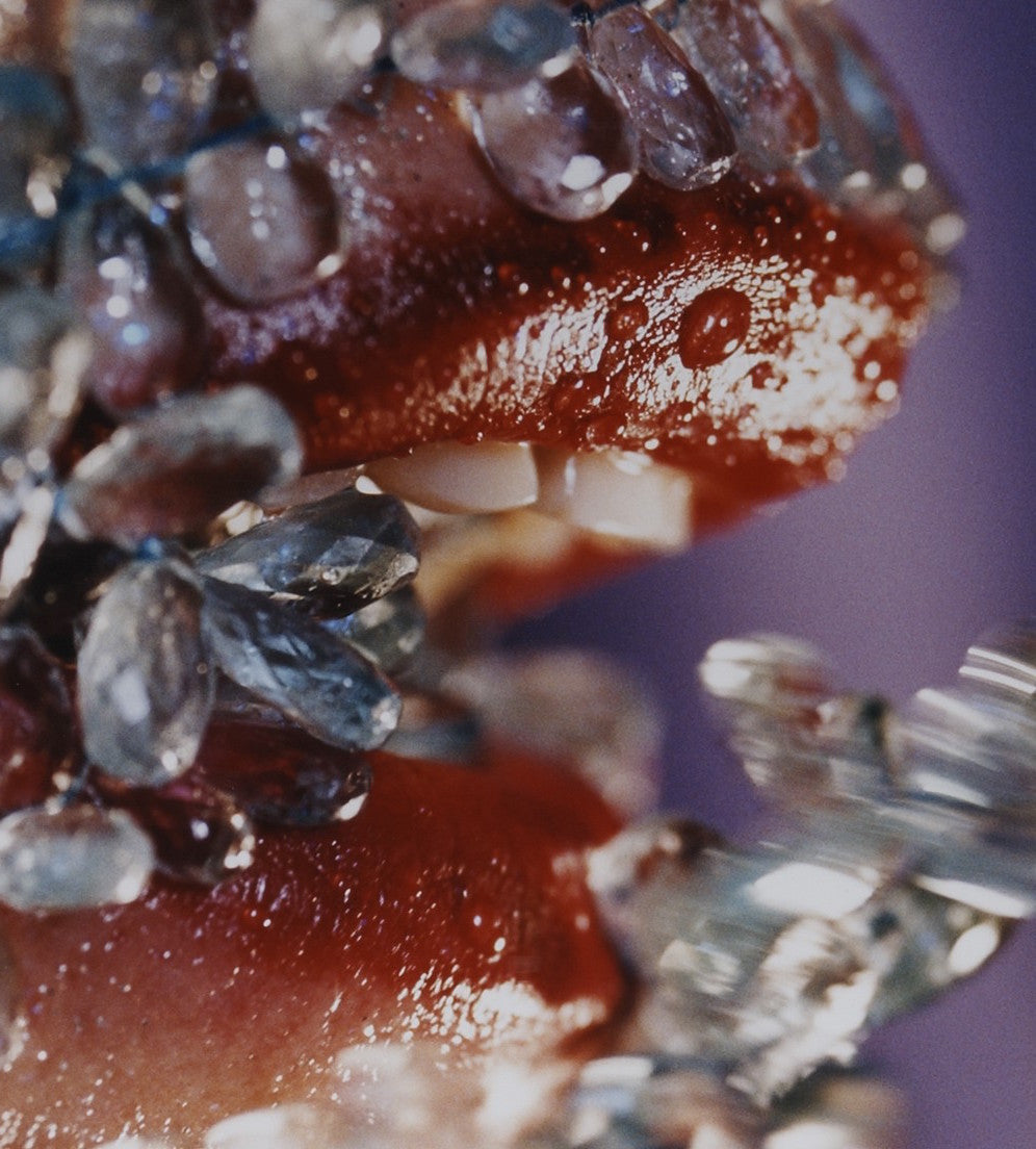 MARILYN MINTER Blue Shower, 2004