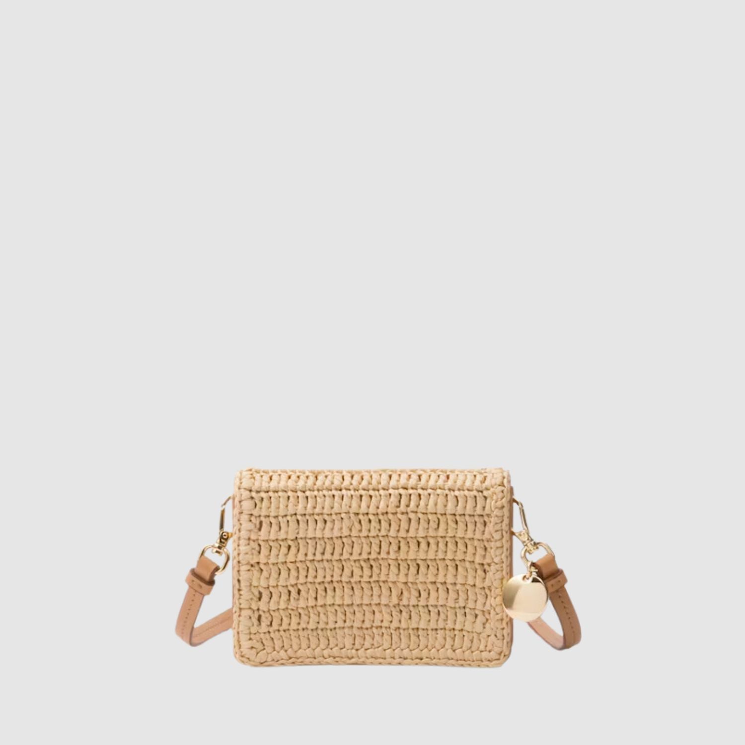 Prada Crochet Card Holder With Shoulder Strap_PRAW241015