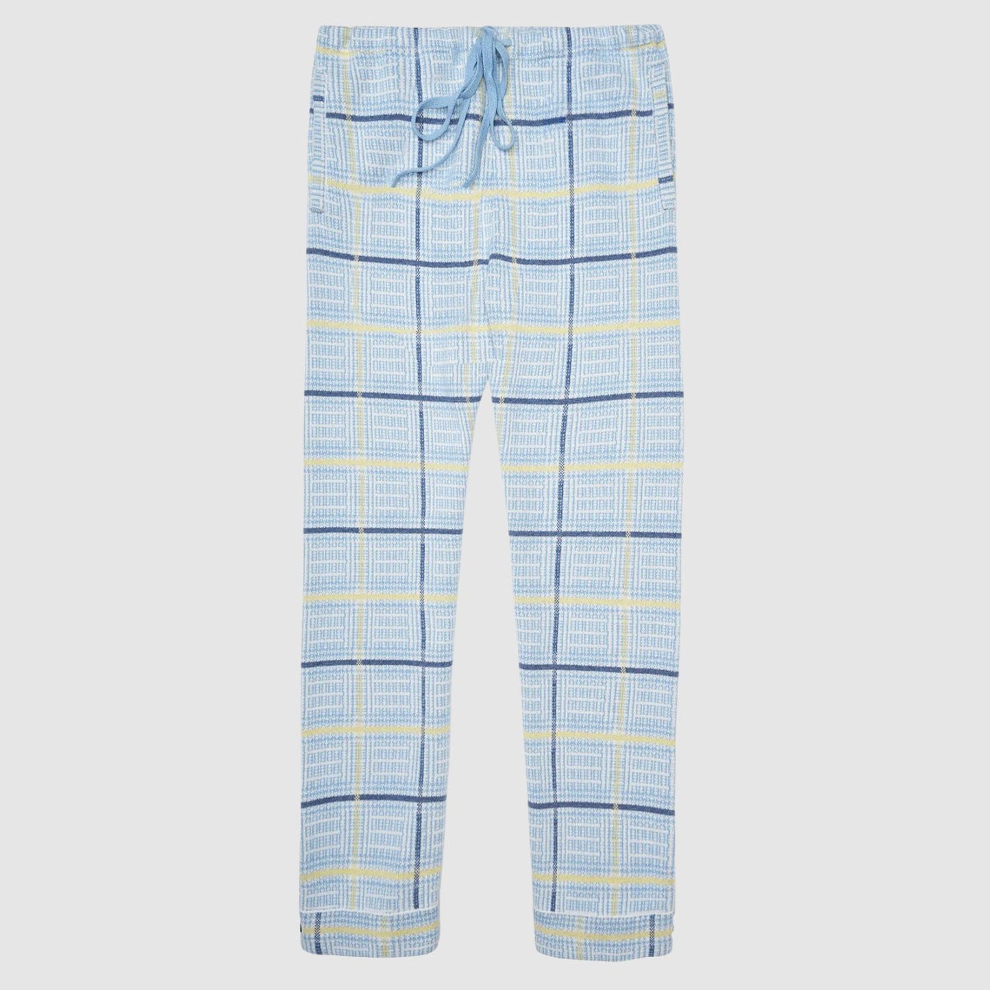 God's True Cashmere Rain Tartan Knit Cashmere Trouser