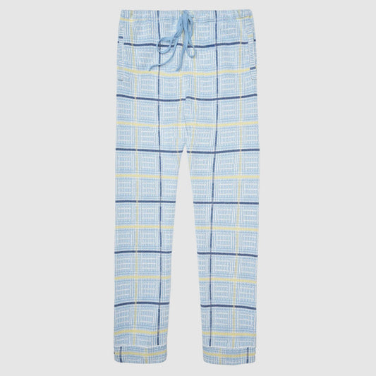 God's True Cashmere Rain Tartan Knit Cashmere Trouser