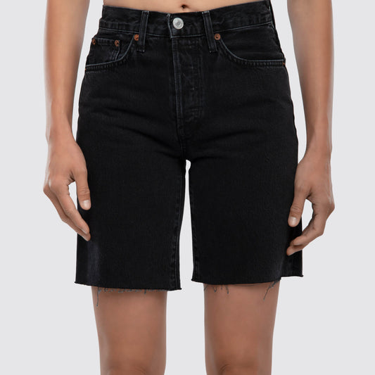 Re/Done | Black Comfy Short View 1