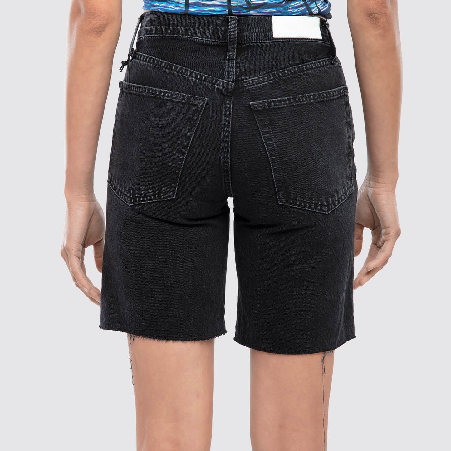 Re/Done | Black Comfy Short View 2
