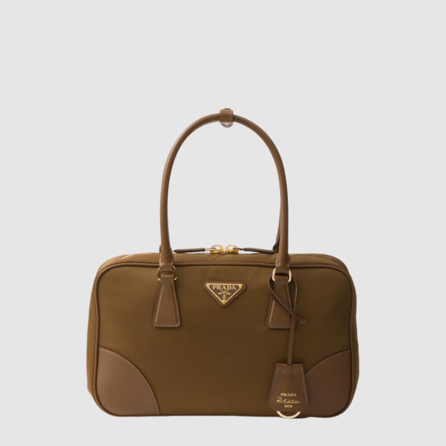 Prada Re-Edition 1978 medium Re-Nylon and Saffiano leather two-handle bag_PRAW244022