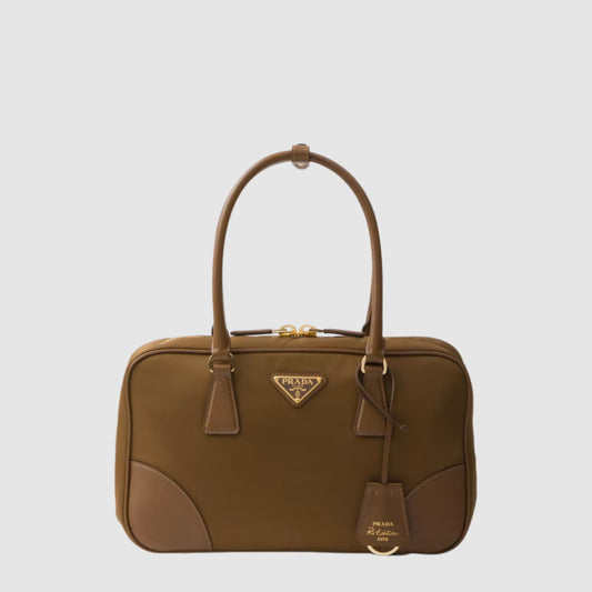 Prada Re-Edition 1978 medium Re-Nylon and Saffiano leather two-handle bag_PRAW244022