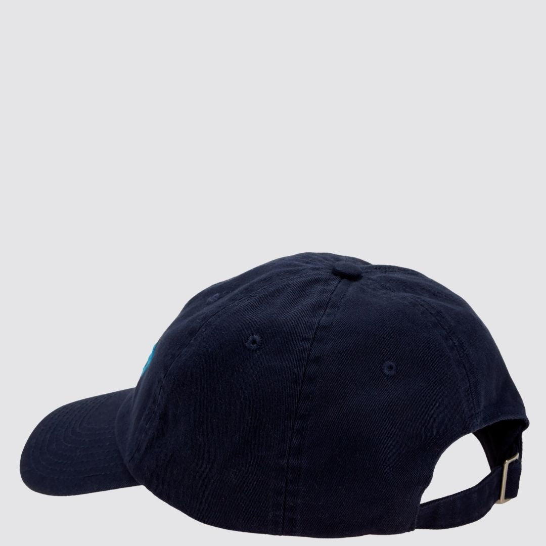 RE : LA - Blue Embroidery Baseball Cap