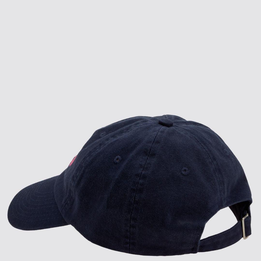 RE : LA - Pink Embroidery Baseball Cap