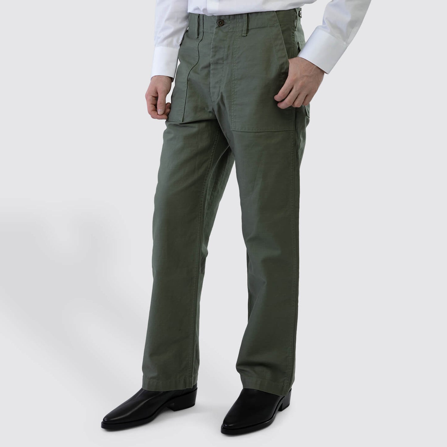 Re/Done | Upcycled 50's Military Pant View 2