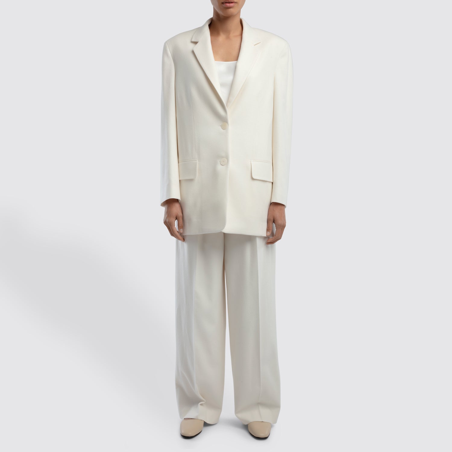 White Cashmere Igor Pants | View 4