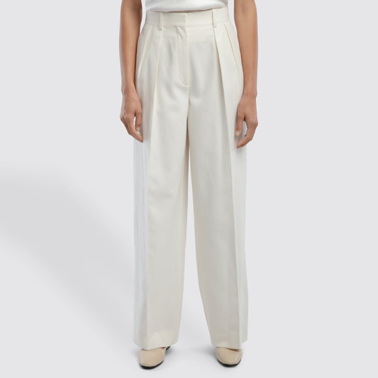 White Cashmere Igor Pants | View 1