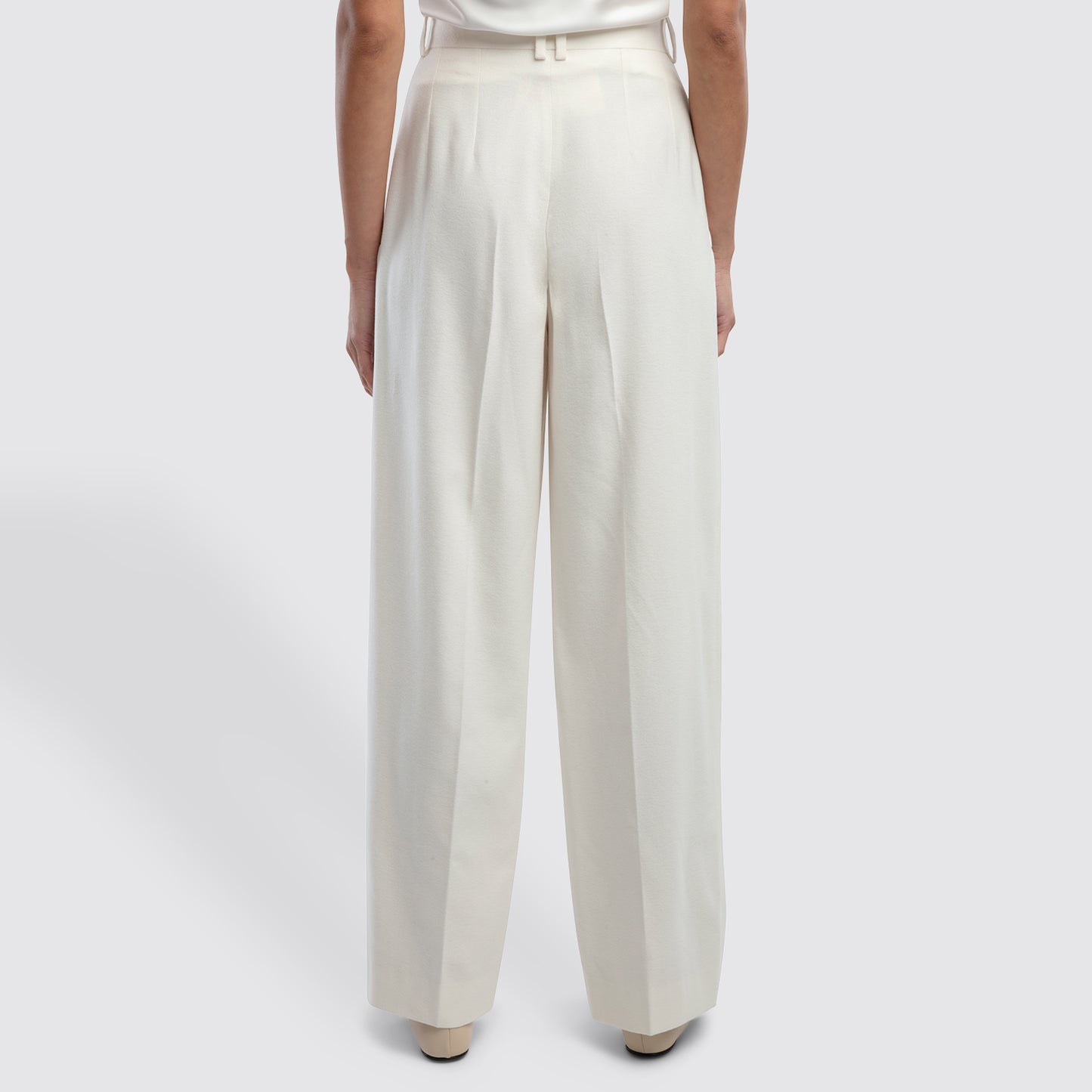 White Cashmere Igor Pants | View 3