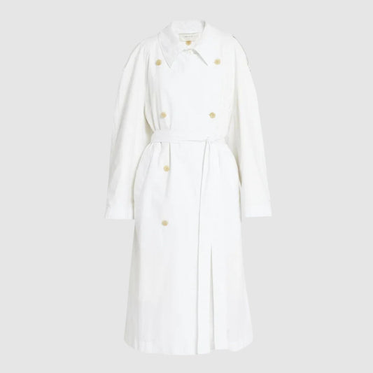 The Row Denver Coat in Cotton