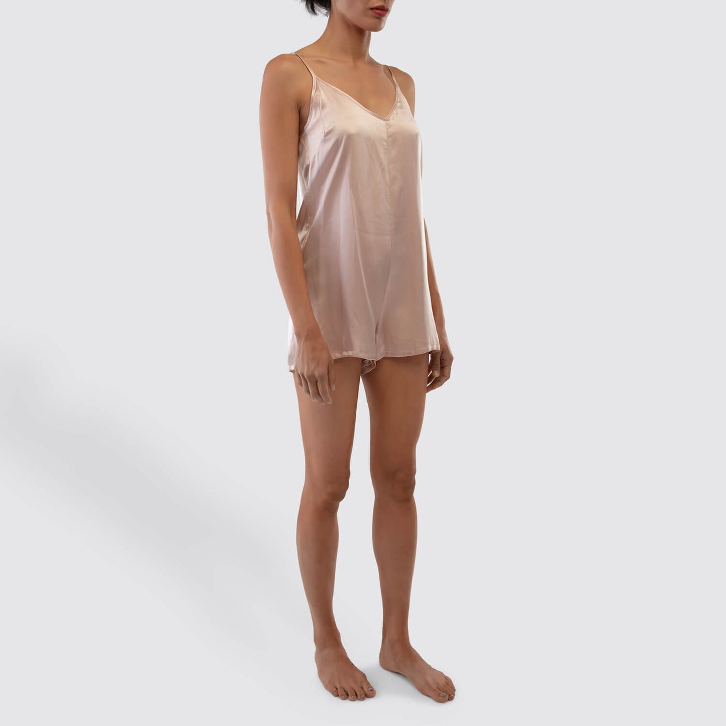 Amber Sakai Silk Romper_SAKA239007