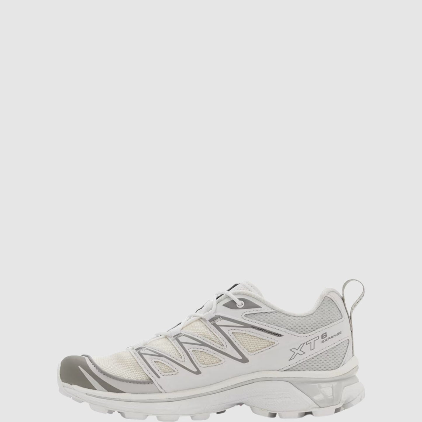 Salomon White & Gray XT-6 Expanse_SLMM243008