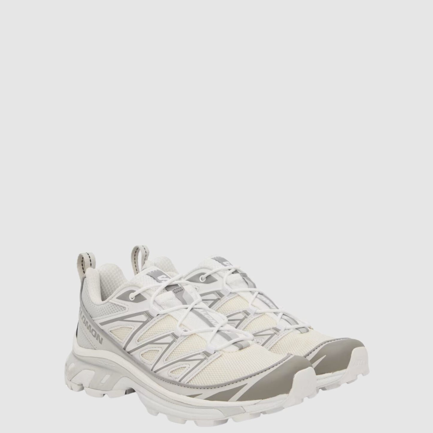 Salomon White & Gray XT-6 Expanse_SLMM243008