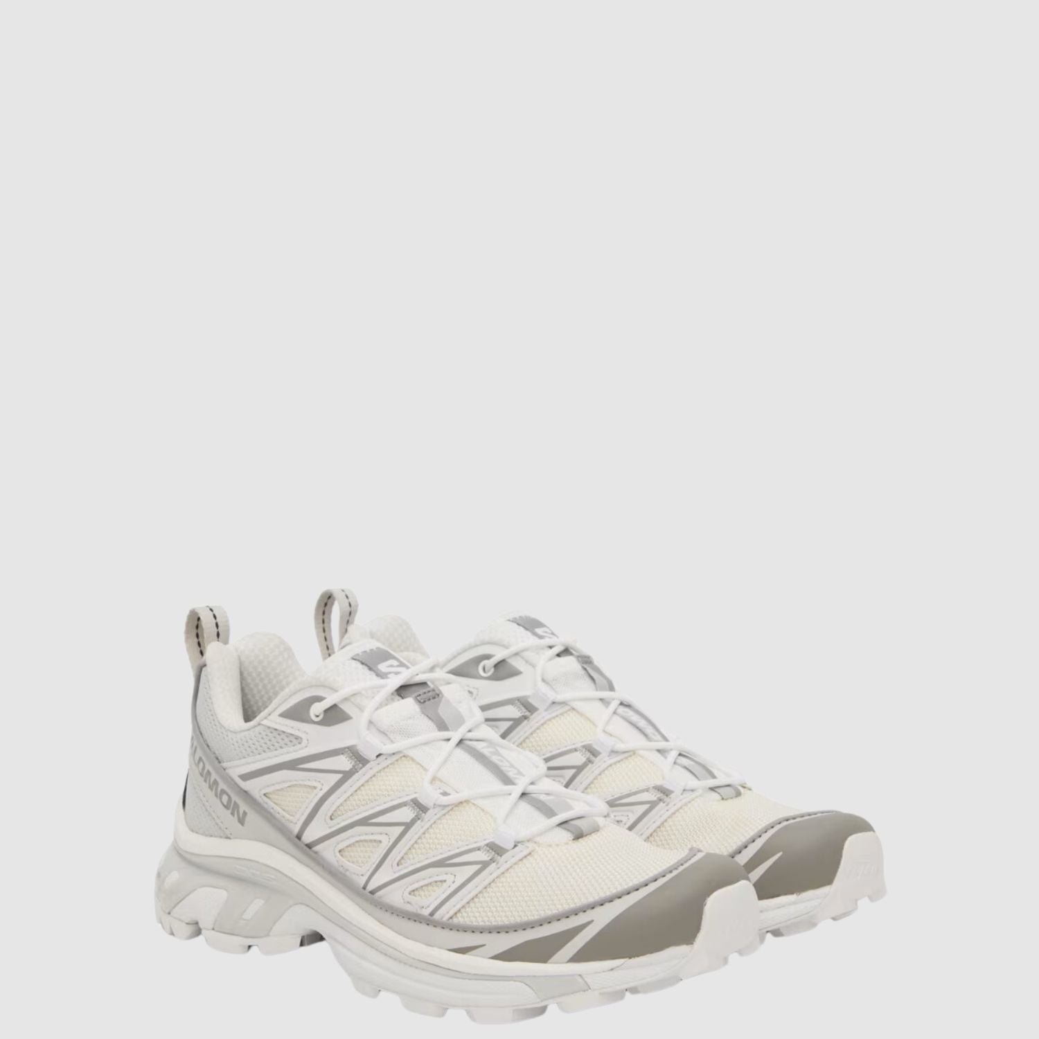 Salomon White & Gray XT-6 Expanse_SLMM243008