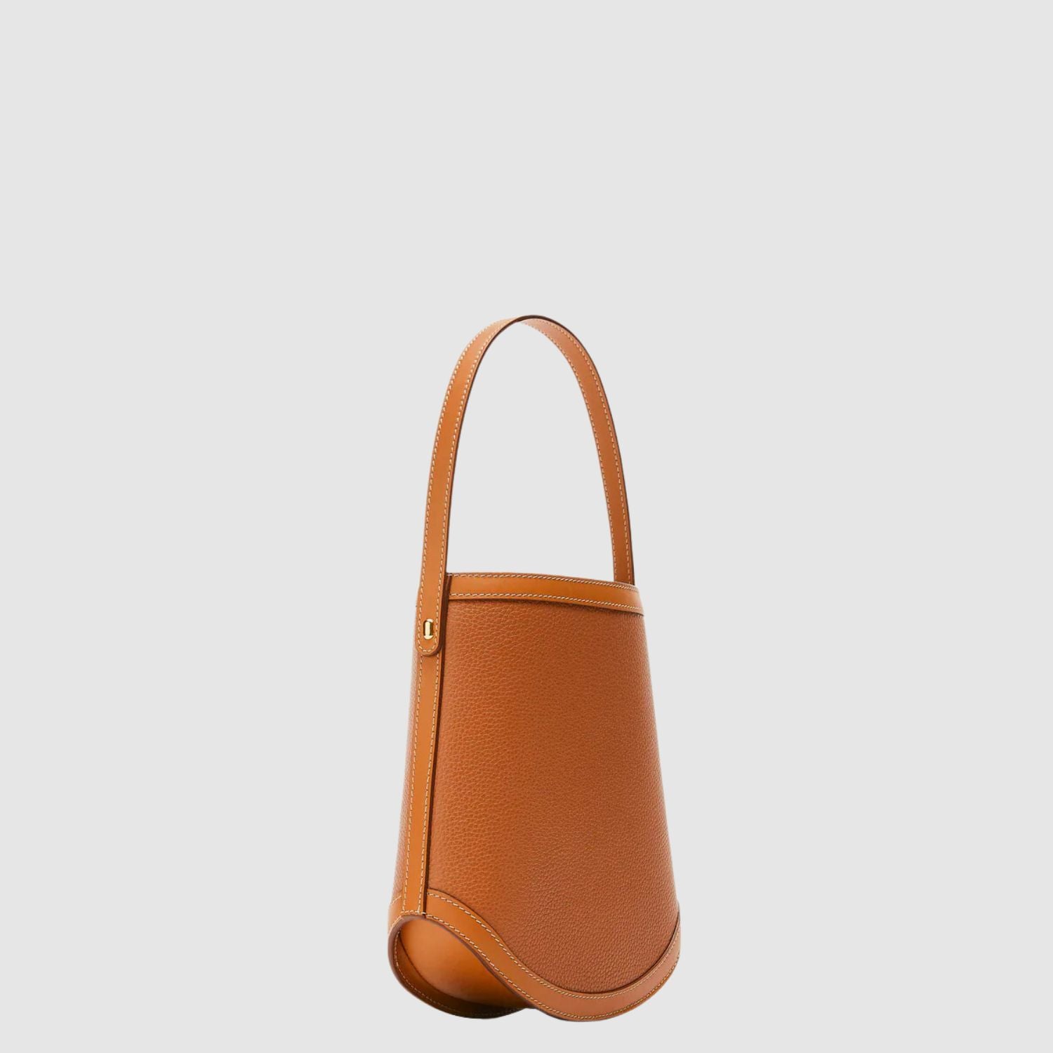 Savette Bucket in Saddle Mixed Leathers_SAVT235005
