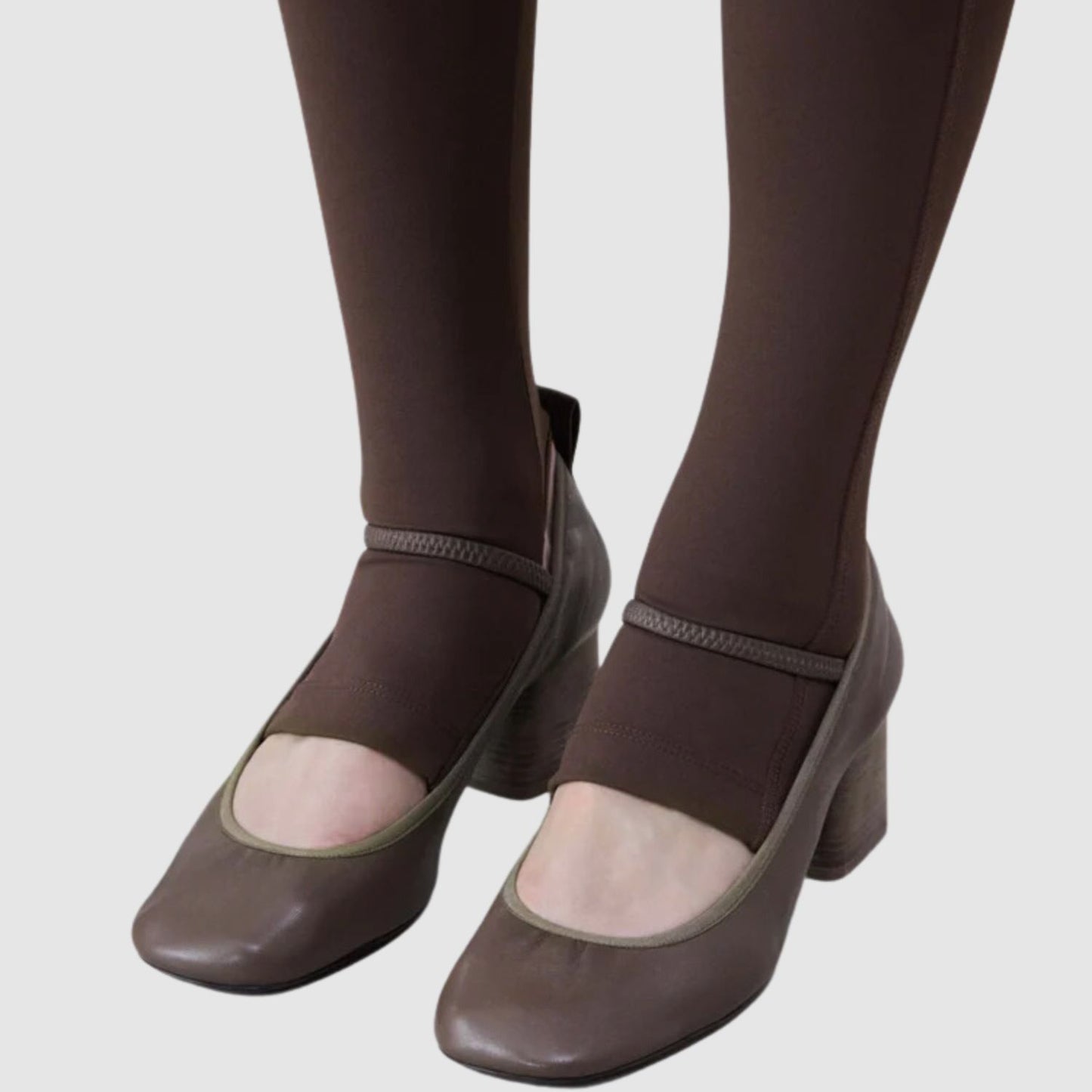 LEMAIRE Square Ballerina With 55mm Heel