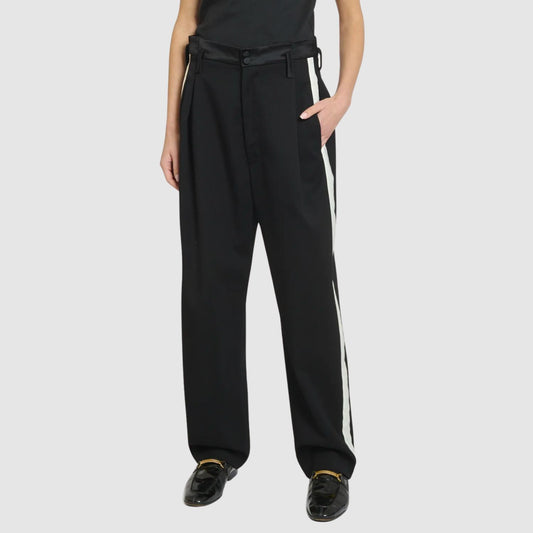 Pleated Tuxedo Pants
