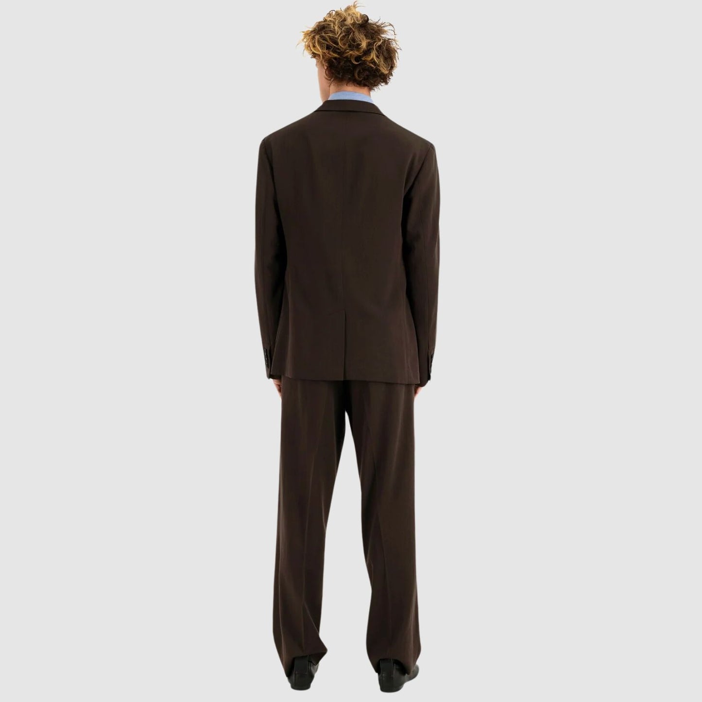Meta Campania Collective Udo Unlined Tropical Wool Twill 2 Button Notch Lapel Jacket_METM245006