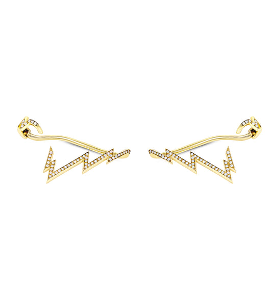 Venyx Miss Zeus Diamond Ear Cuff