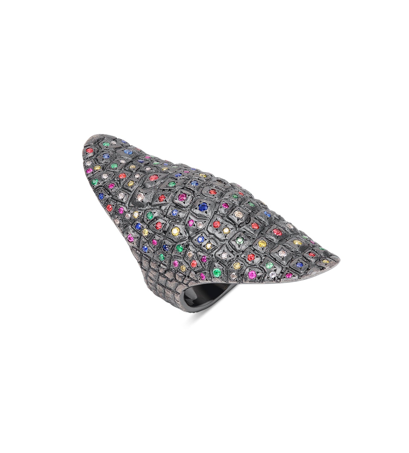 Venyx Rainbow Lady Gator Ring
