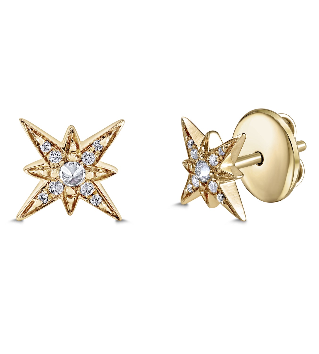 Venyx Star Stud Earrings
