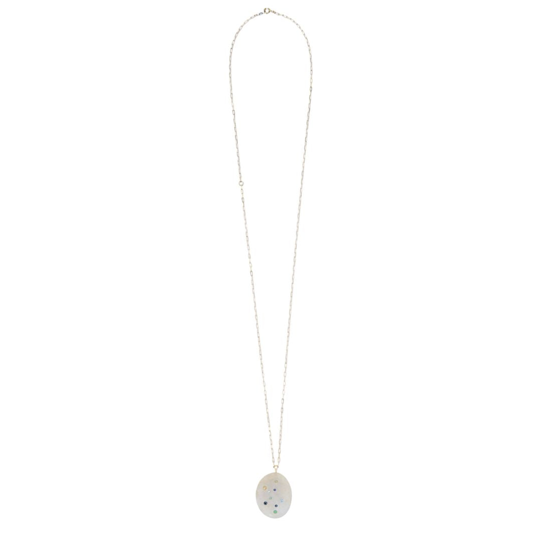 Venyx CVC Stones Virgo Pendant Necklace