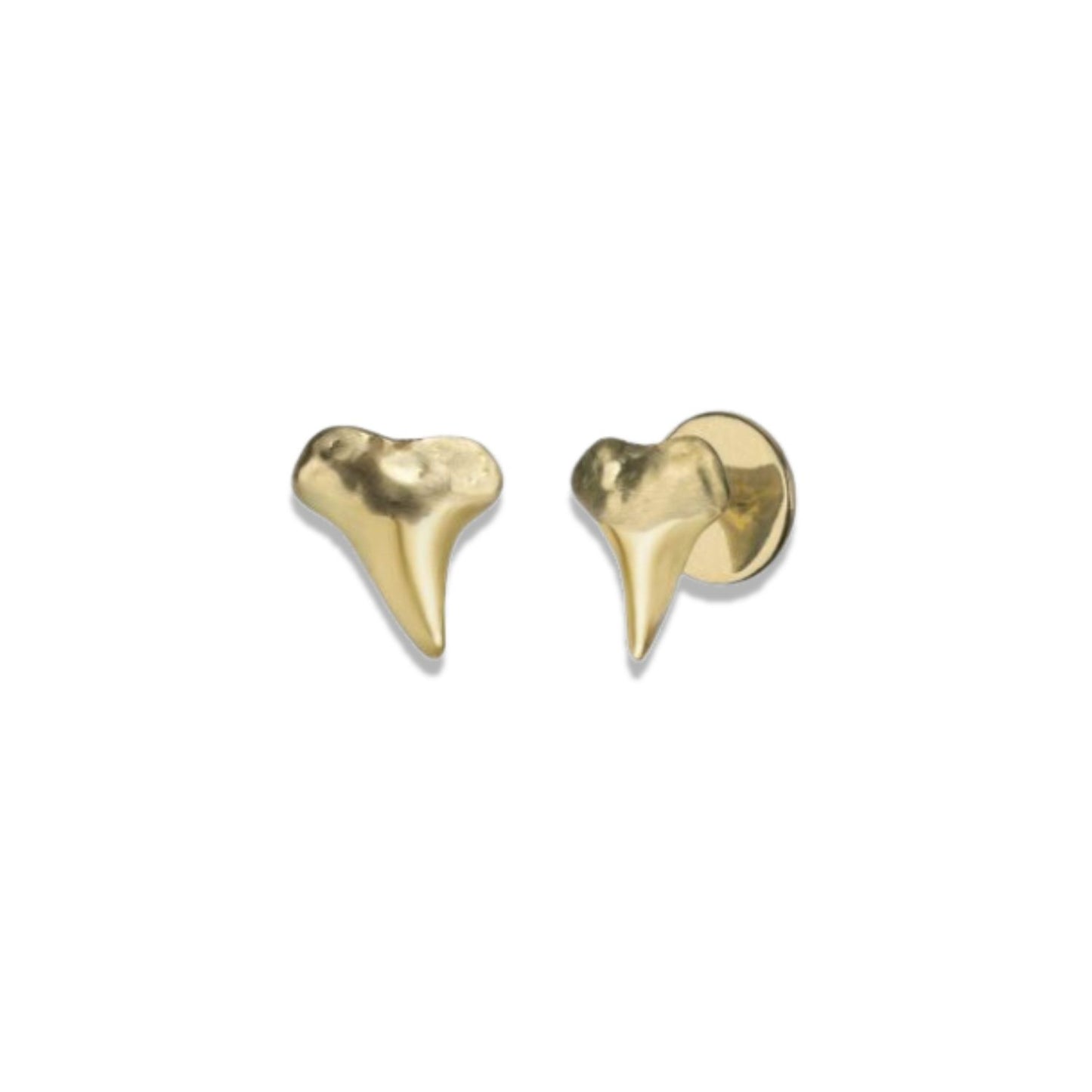 Venyx Sharkie Studs - Front & Back View