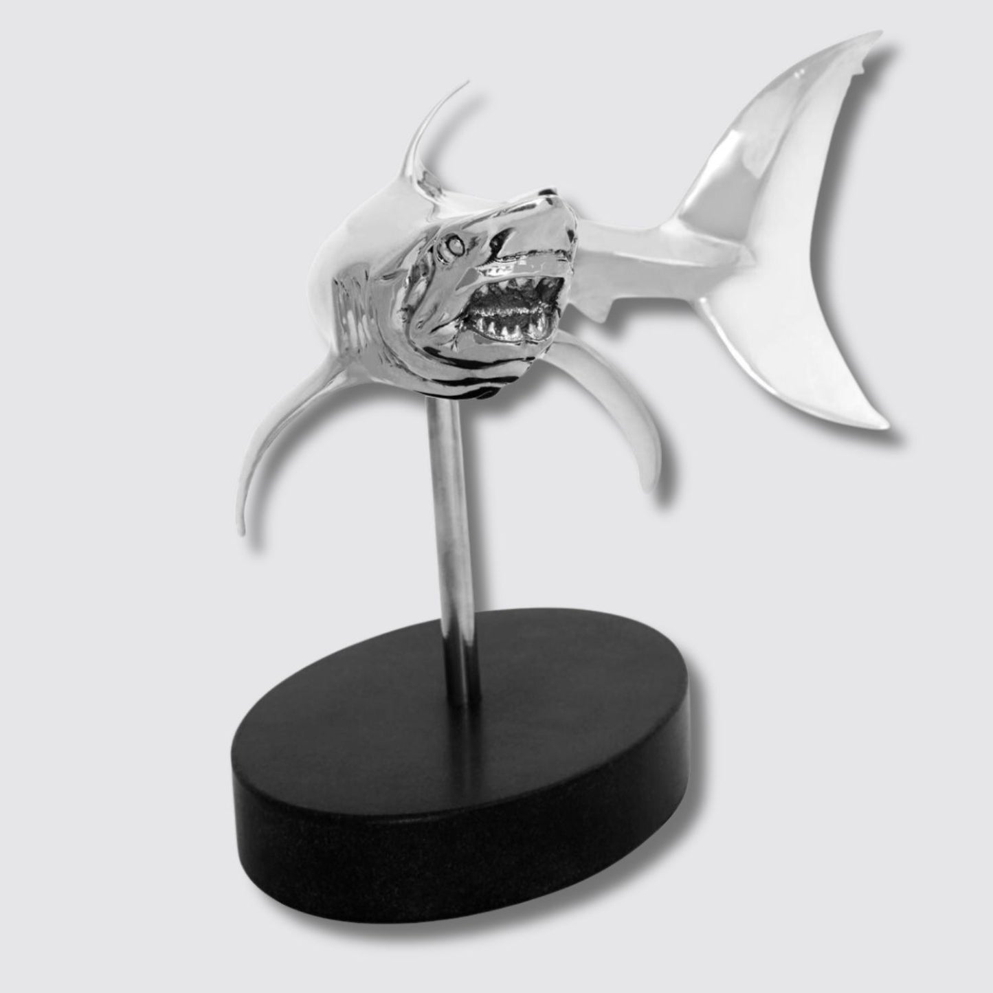 Victor Douieb Fear Shark Sculpture - View 2
