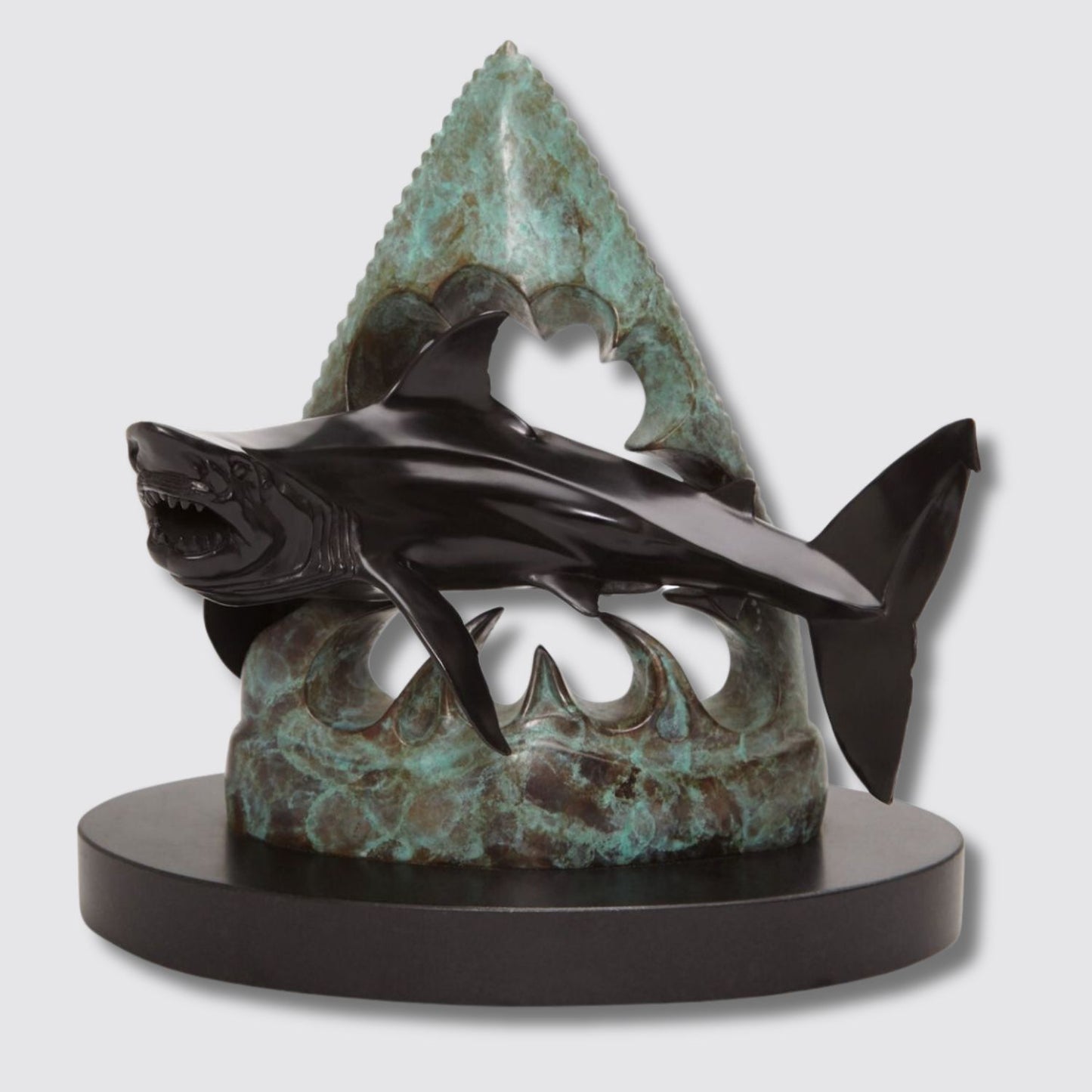 Victor Douieb Great White Shark Tooth Sculpture - View 1
